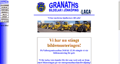 Desktop Screenshot of granathsbildelar.se